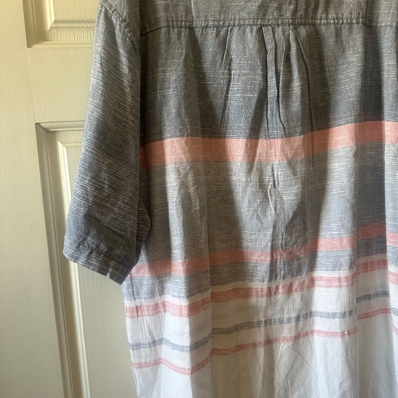 NWT - Tommy Bahama - Oceana Stripe Blue Allure Woven - Size L - Picture 9 of 10